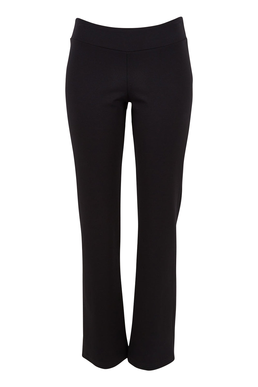 Preloved The Pull On Ponte Boot Leg Pant - Black