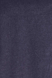 Product shot of The Rib Trim Long Sleeve Tee in colour Navy (Blue), detail