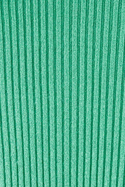 Product shot of The Essential Soft Rib Skivvy in colour Seafoam (Green), detail