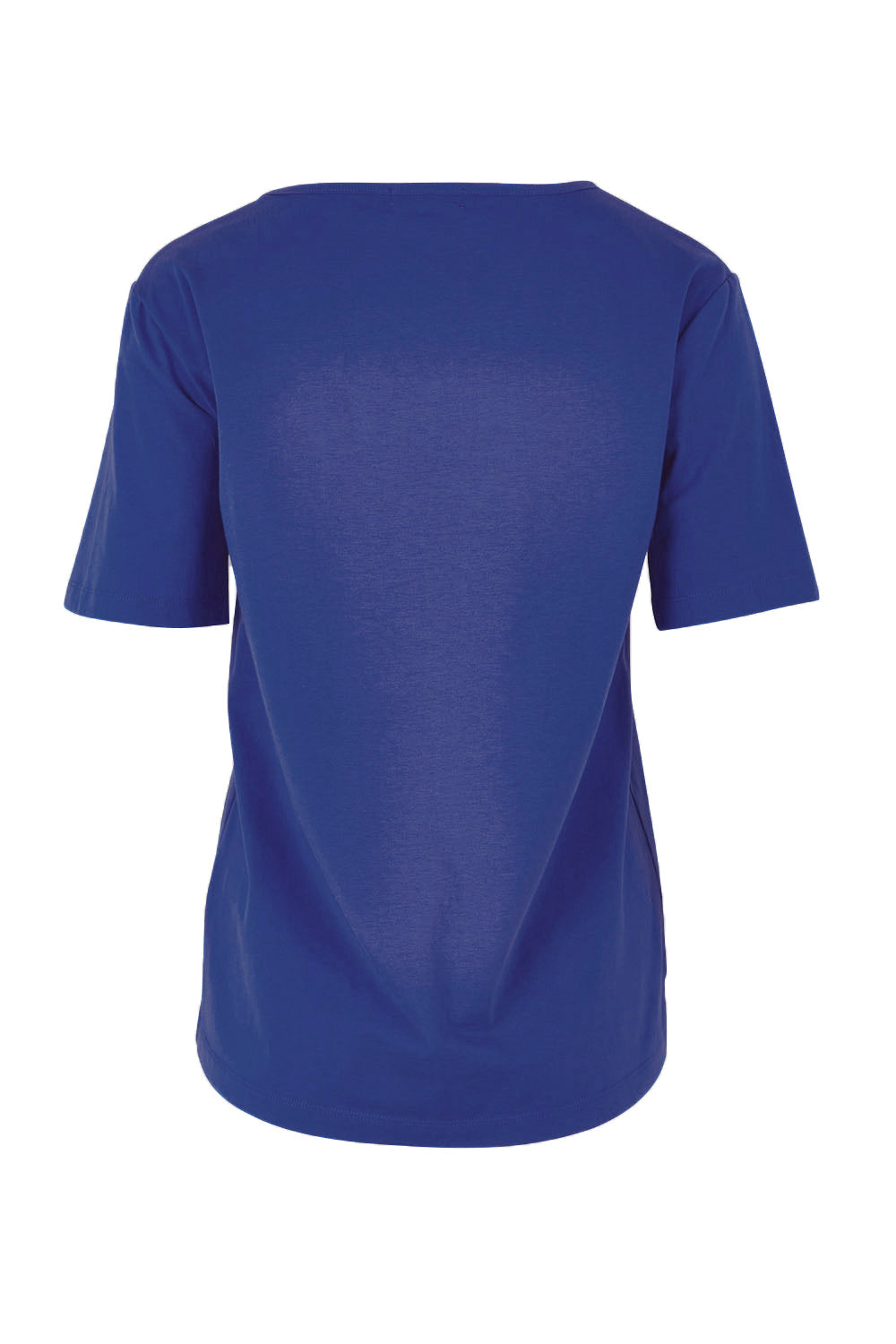 Product shot of The Keepers Tee in colour Cobaltblue (Blue), from the back