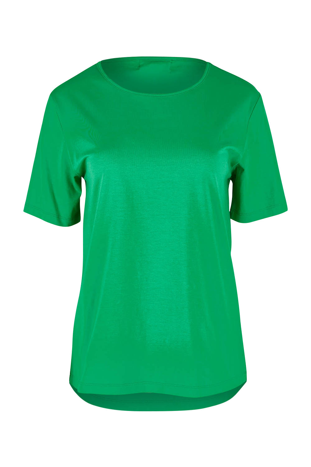 Product shot of The Keepers Tee in colour Emerald (Green), from the front
