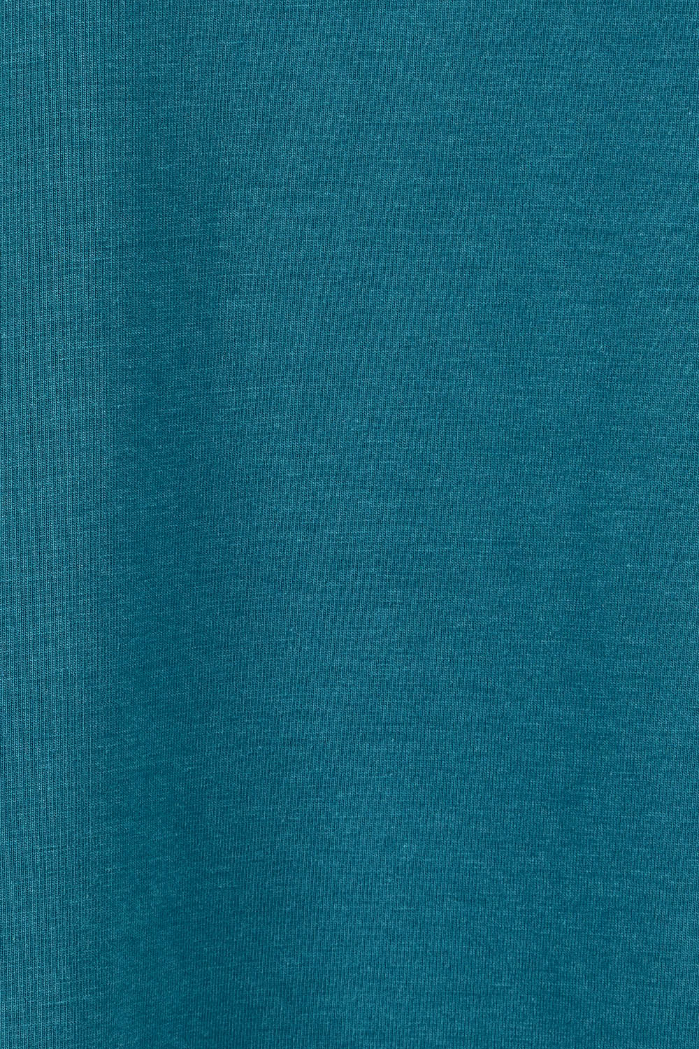 Product shot of The Keepers Tee in colour Opal (Blue), detail