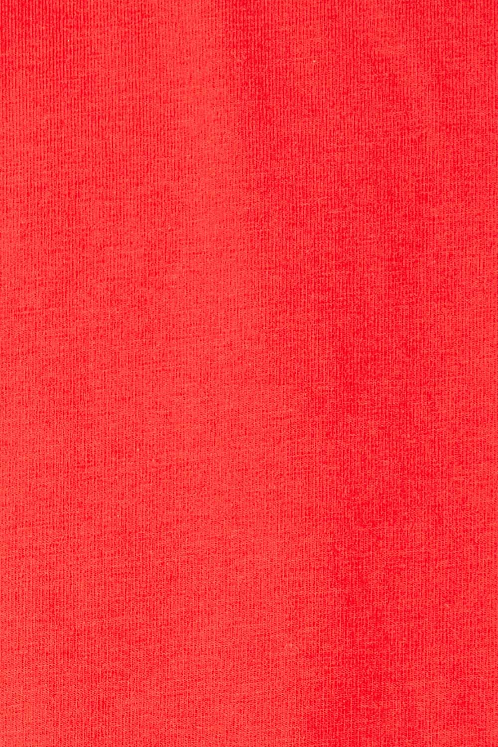 Product shot of The Keepers Tee in colour Red (Red), detail