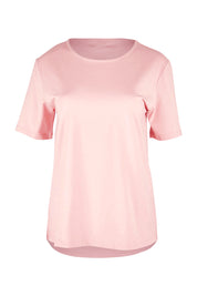 Product shot of the The Keepers Cotton Tee – Softpink in colour Softpink, from the front
