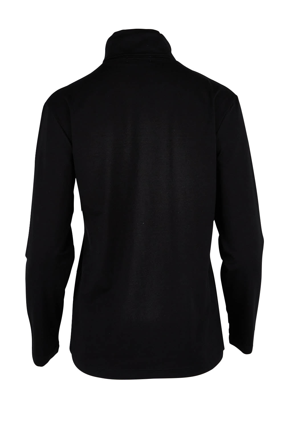 Product shot of The Keepers Skivvy in colour Black (Black), from the back