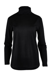 Product shot of The Keepers Skivvy in colour Black (Black), from the front