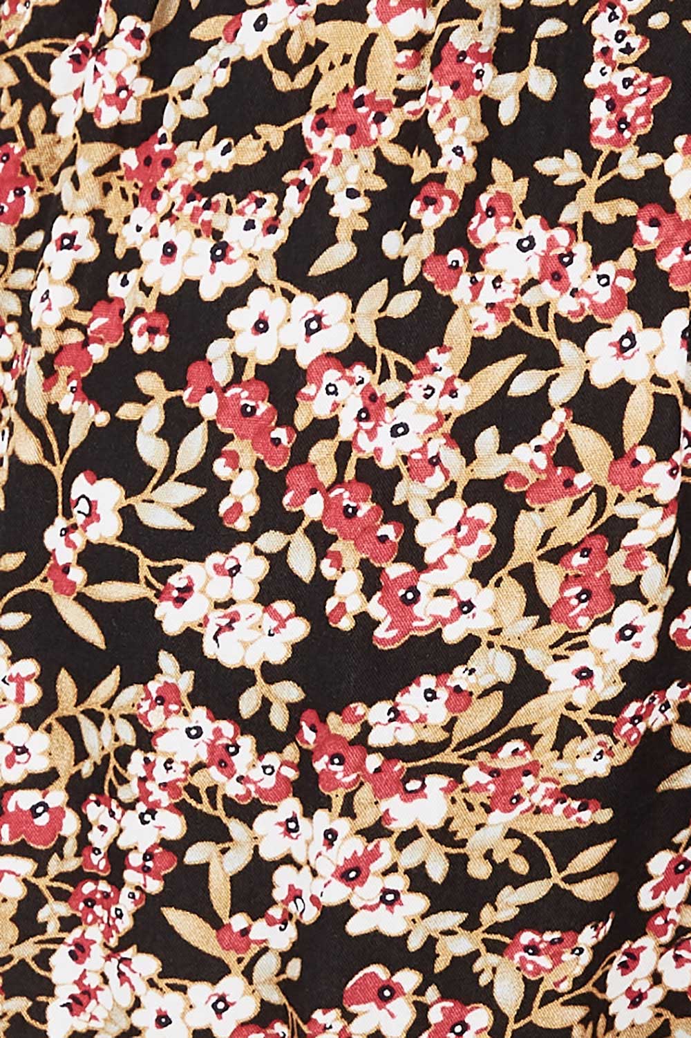 Preloved The Pull On Fit And Flare Skirt - Floral
