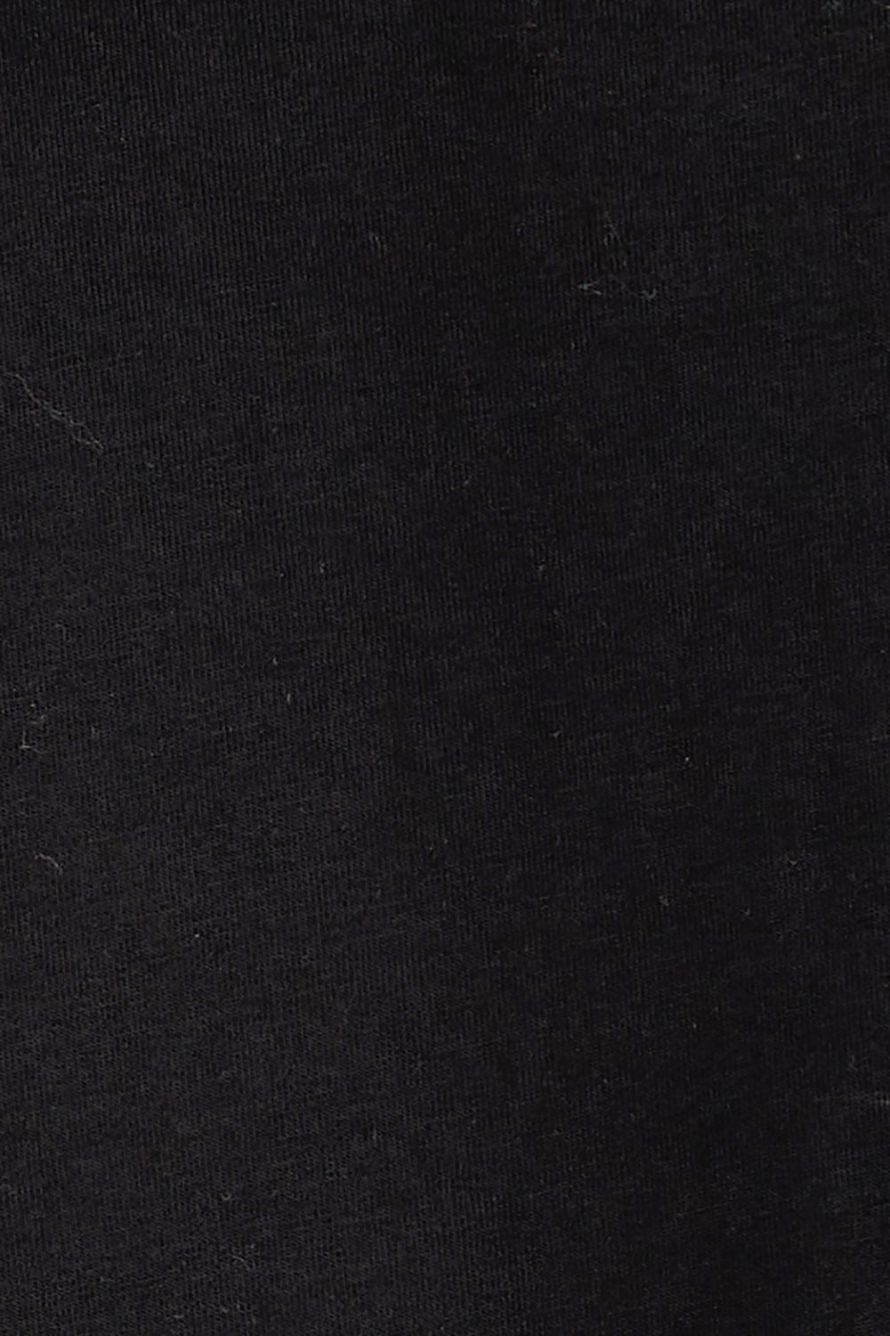Product shot of The Keepers Long Sleeve Tee in colour Black (Black), detail