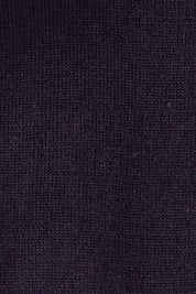 Product shot of The Soft Sleeveless Mockturtle Jumper in colour Darknavy (Blue), detail