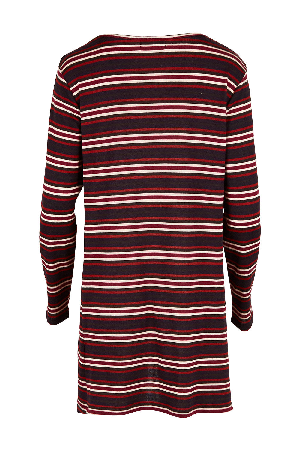 Preloved The Striped Knit Crew Neck Tunic - Stripe