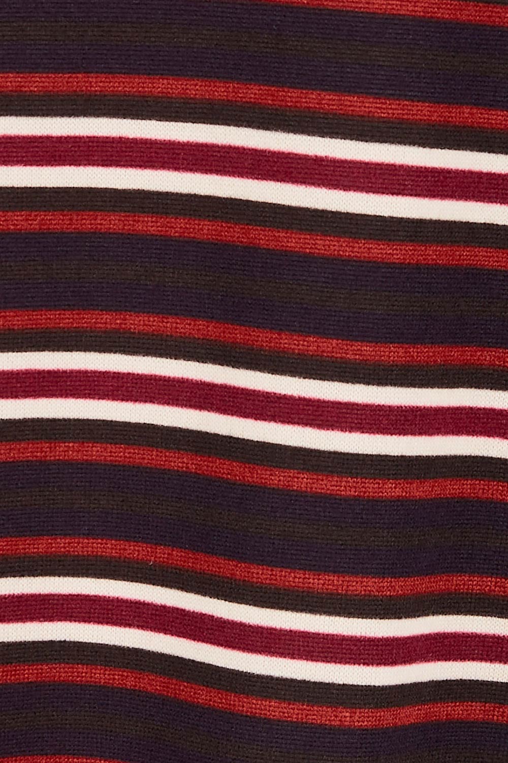 Preloved The Striped Knit Crew Neck Tunic - Stripe