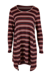 Preloved The Striped Knit Crew Neck Tunic - Stripe