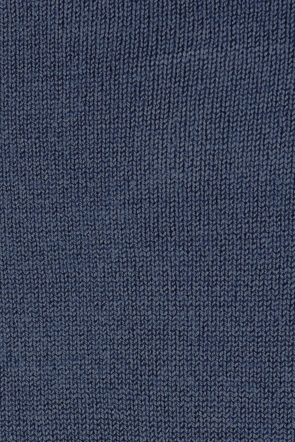 Product shot of The Transeasonal Short Sleeve Jumper in colour Blueberry (Blue), detail