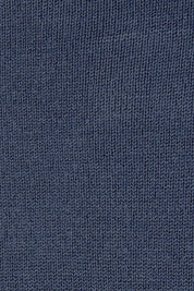 Product shot of The Transeasonal Short Sleeve Jumper in colour Blueberry (Blue), detail