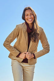 The Keepers Classic Cord Blazer – Nougat