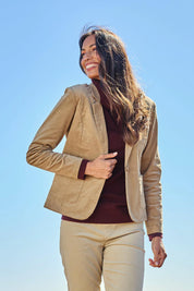 The Keepers Classic Cord Blazer – Nougat