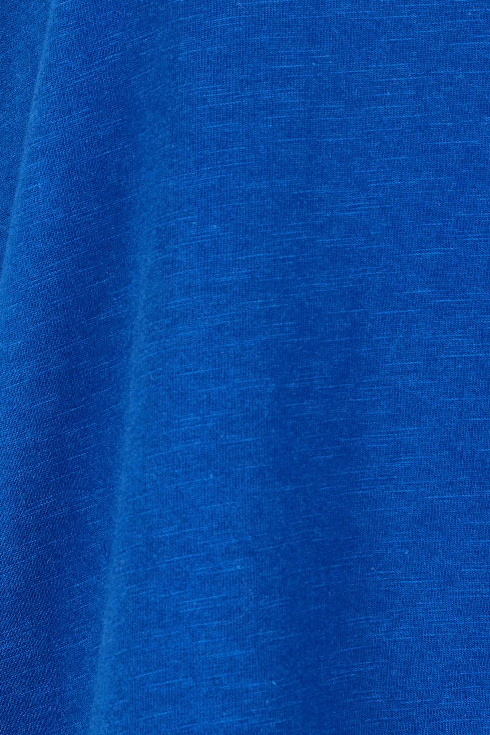 Product shot of The Keepers Elbow Length Tee in colour Frenchblue (Blue), detail