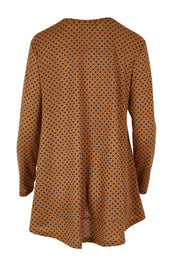 Preloved The Spot Swing Knit Tee - Caramel