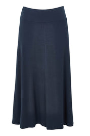 Preloved The Fit & Flare Summer Skirt - Navy