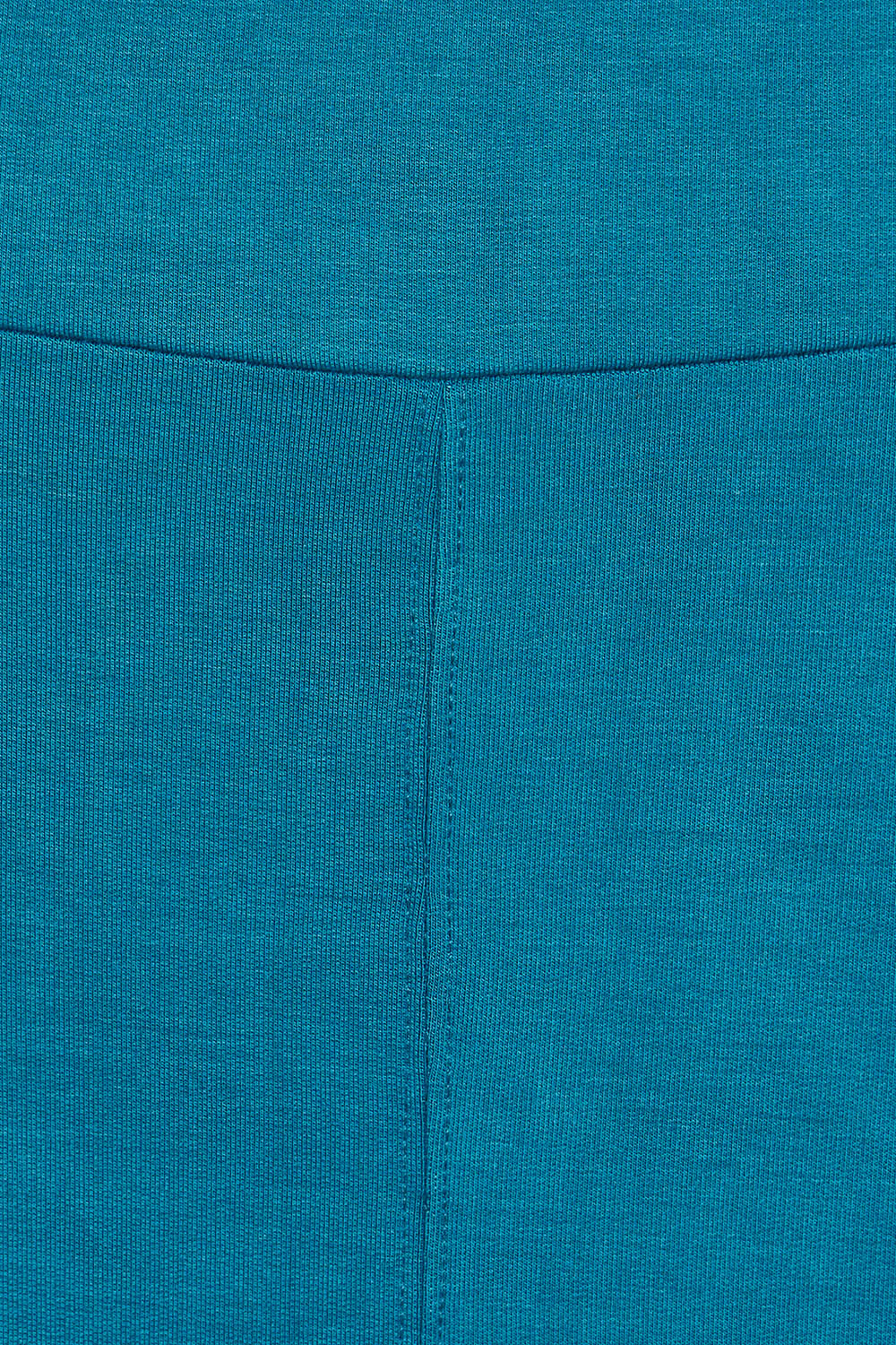 Product shot of The Fit & Flare Summer Skirt in colour Petrol (Blue), detail