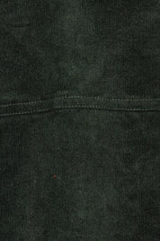 Product shot of The Keepers Cord Jacket in colour Deepforest (Green), detail