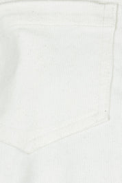 Product shot of The Keepers Cord Jacket in colour Wintersnow (White), detail