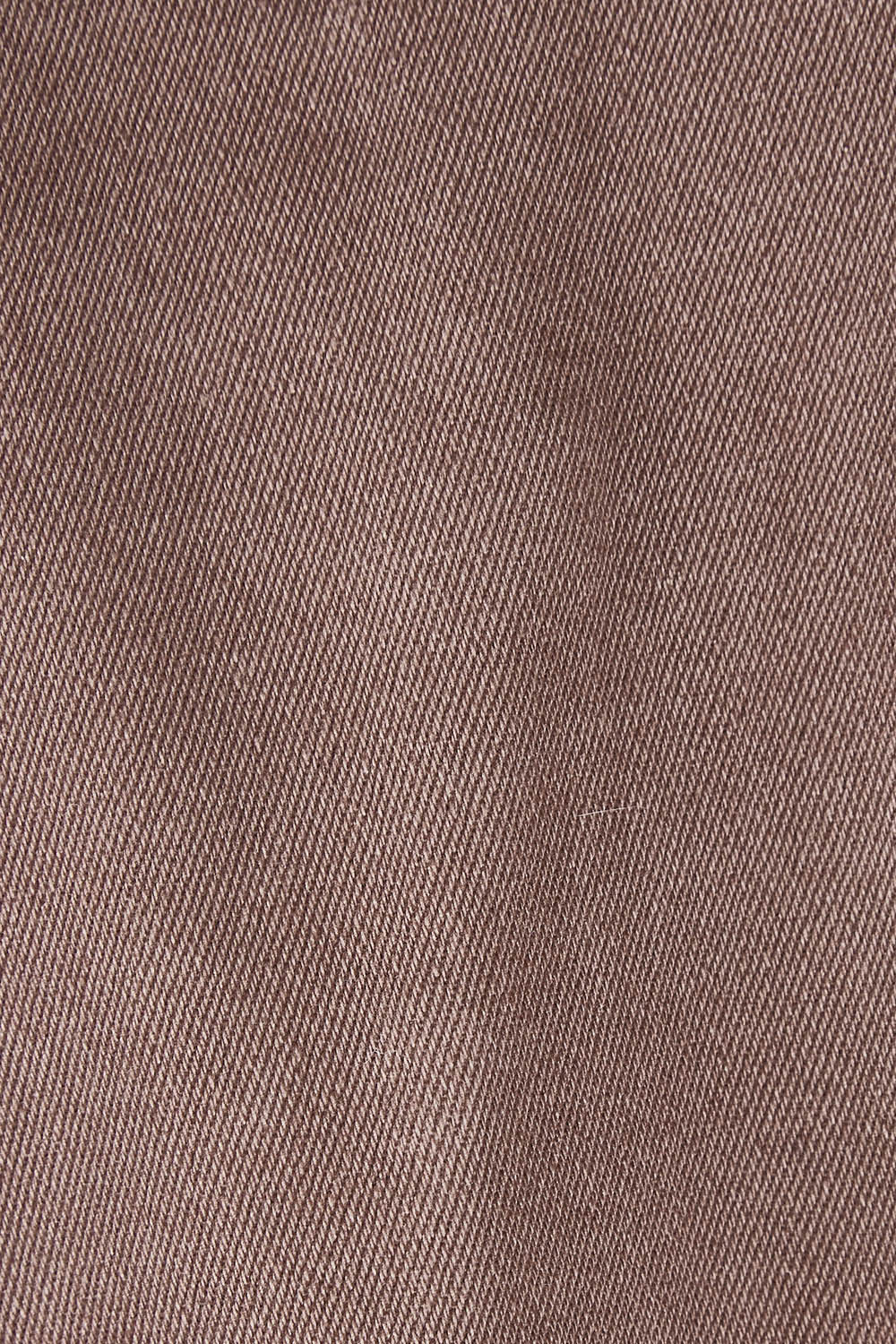 Product shot of The Slim Fit Denim Jacket in colour Chocolate, detail