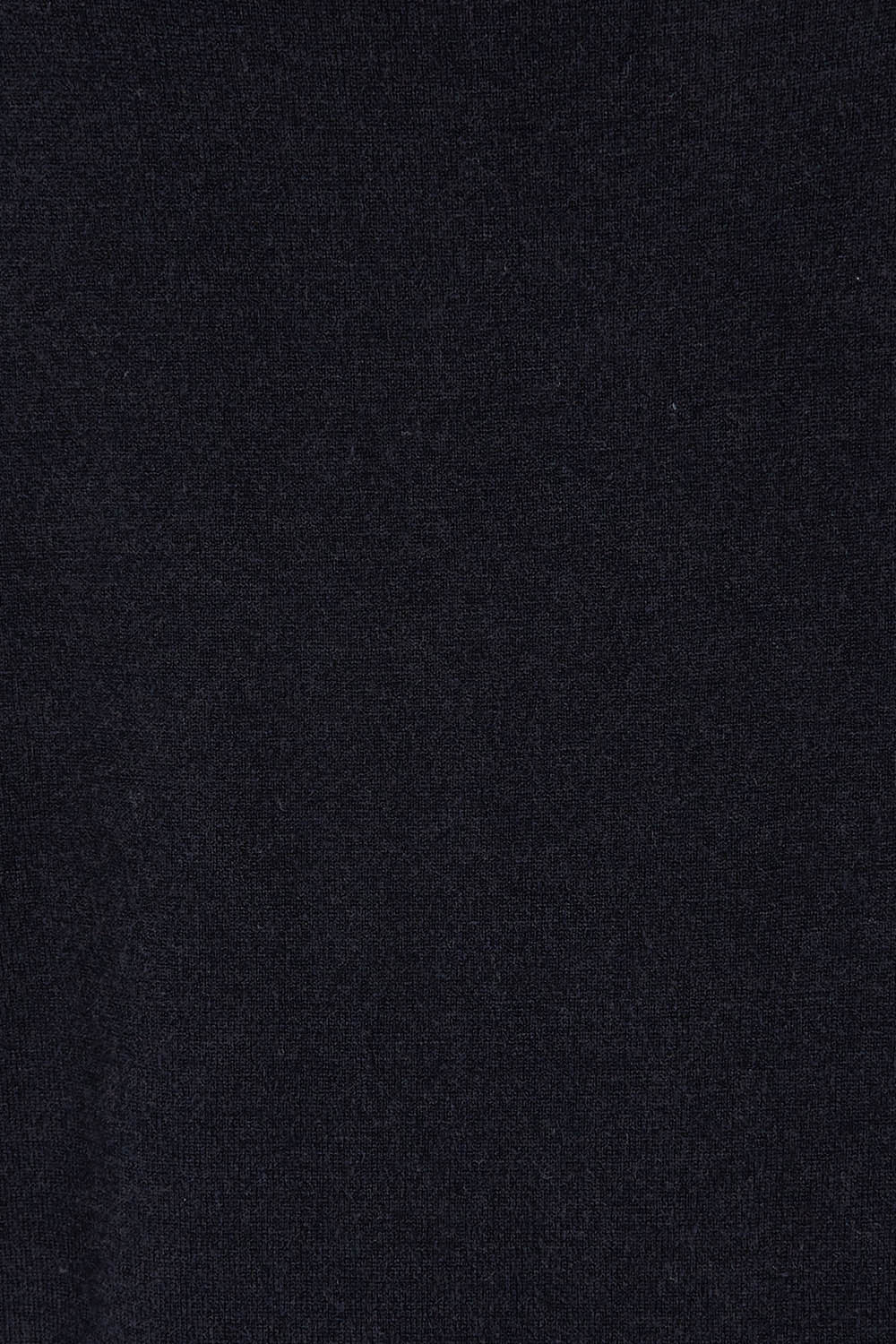 Product shot of The Roll Neck Knit Maxi Dress in colour Darknavy (Blue), detail
