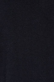 Product shot of The Roll Neck Knit Maxi Dress in colour Darknavy (Blue), detail