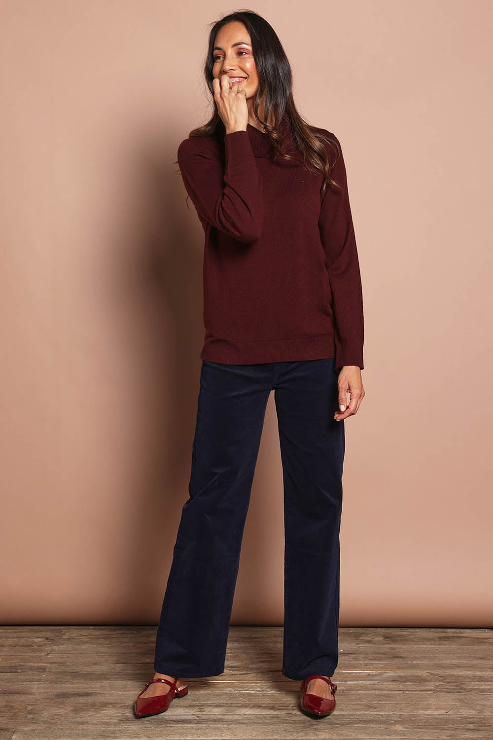 The Keepers Cord Pull On Wide Leg Pant – Darknavy