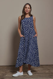 Preloved The Easy Wear Print Maxi Dress - Denimfleur