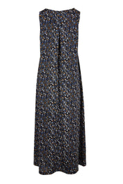 Product shot of the The Easy Wear Print Maxi Dress – Multifleur in colour Multifleur, from the back
