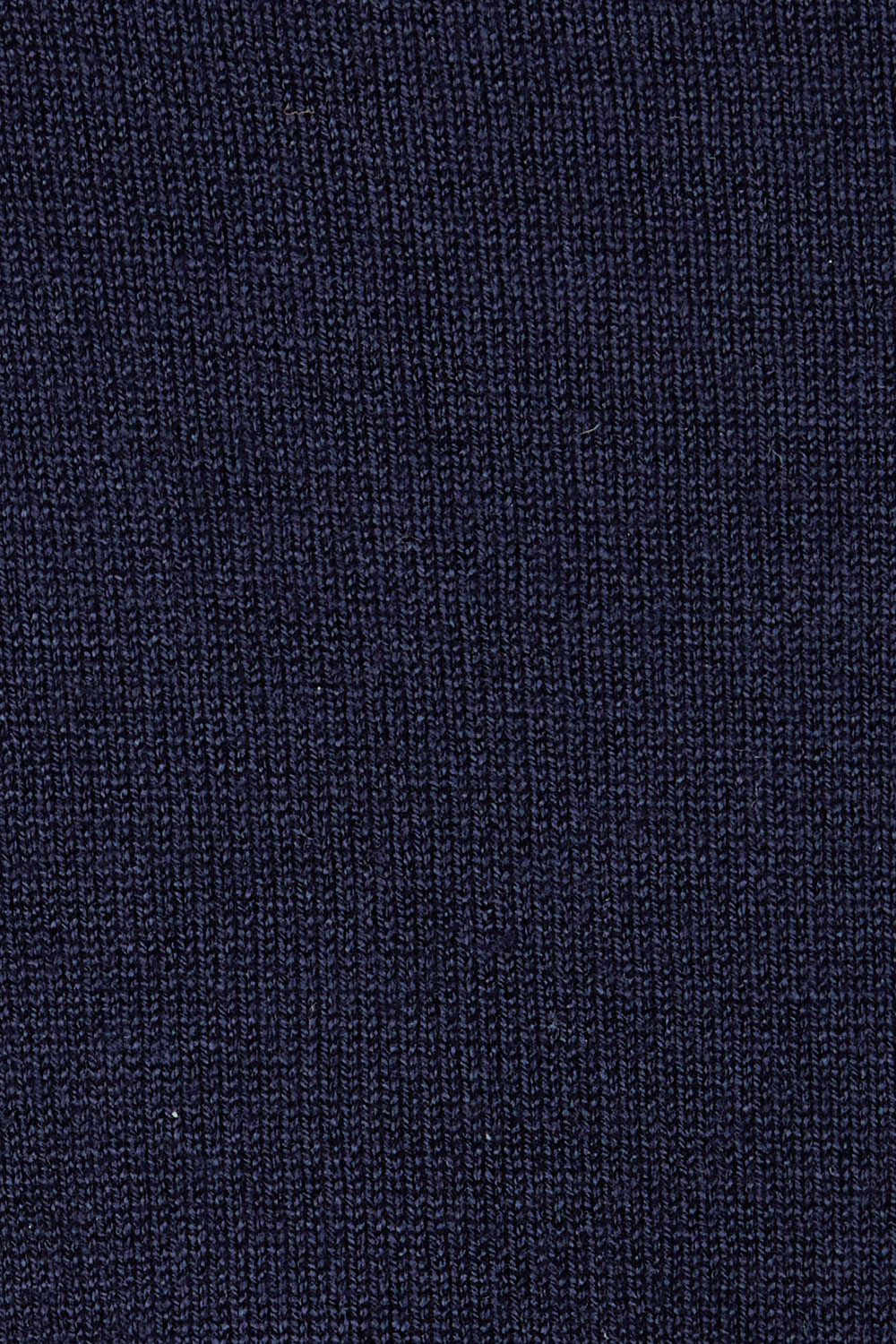 Product shot of The All Season Crew Neck Knit Tee in colour Clasicnavy (Blue), detail
