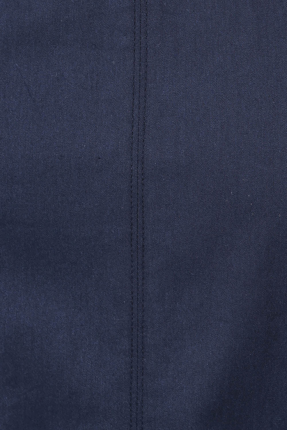Product shot of The Tencel Blend Pull On  Skirt in colour Navy (Blue), detail