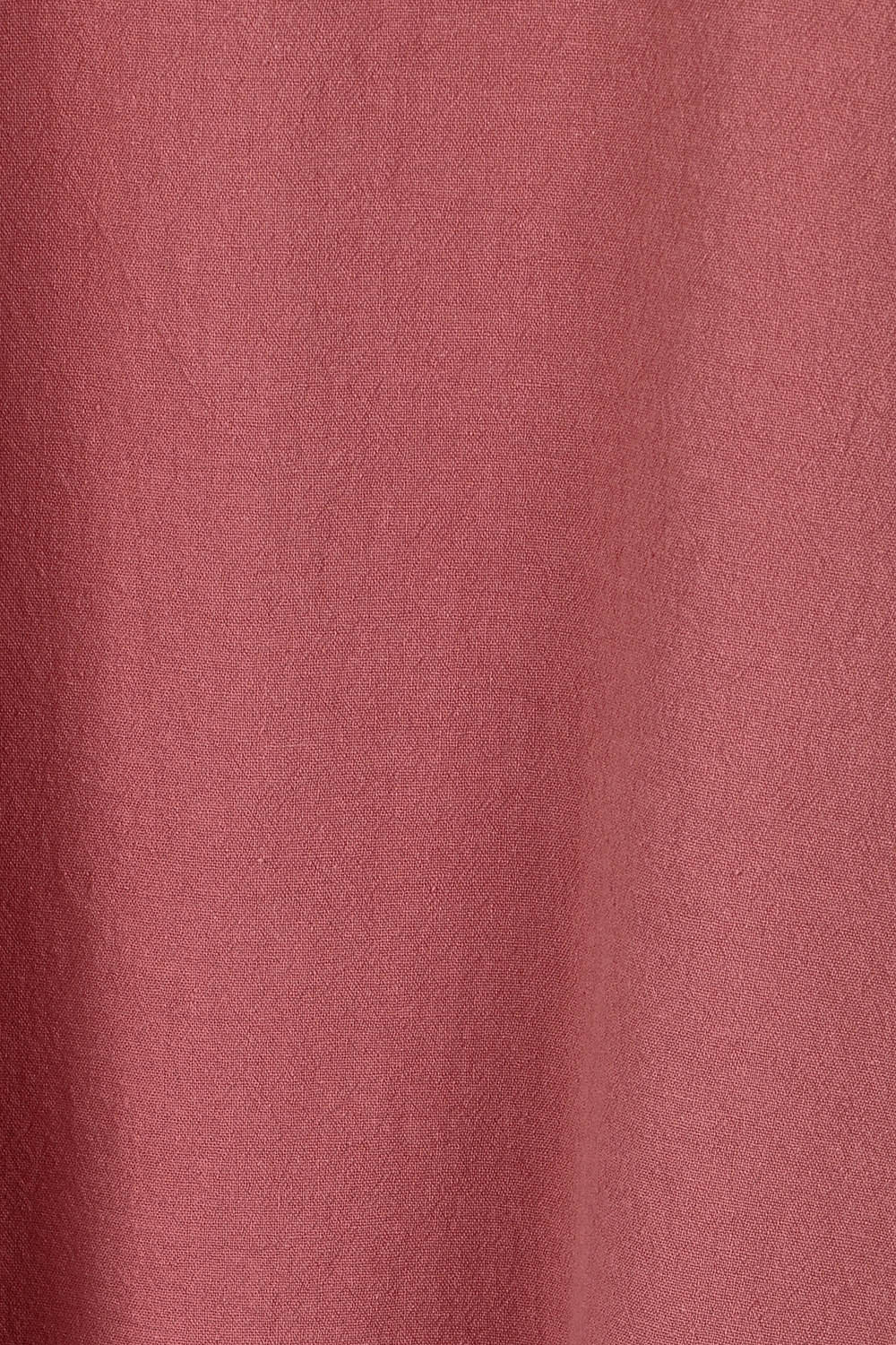 Product shot of The Cotton Flounce Dress in colour Rose (Pink), detail