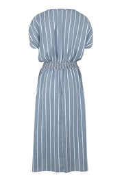 Preloved The Cotton Shirred Waist Dress - Denimblue
