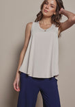 The Pack & Go Luxe Bamboo Swing Tank - Nougat
