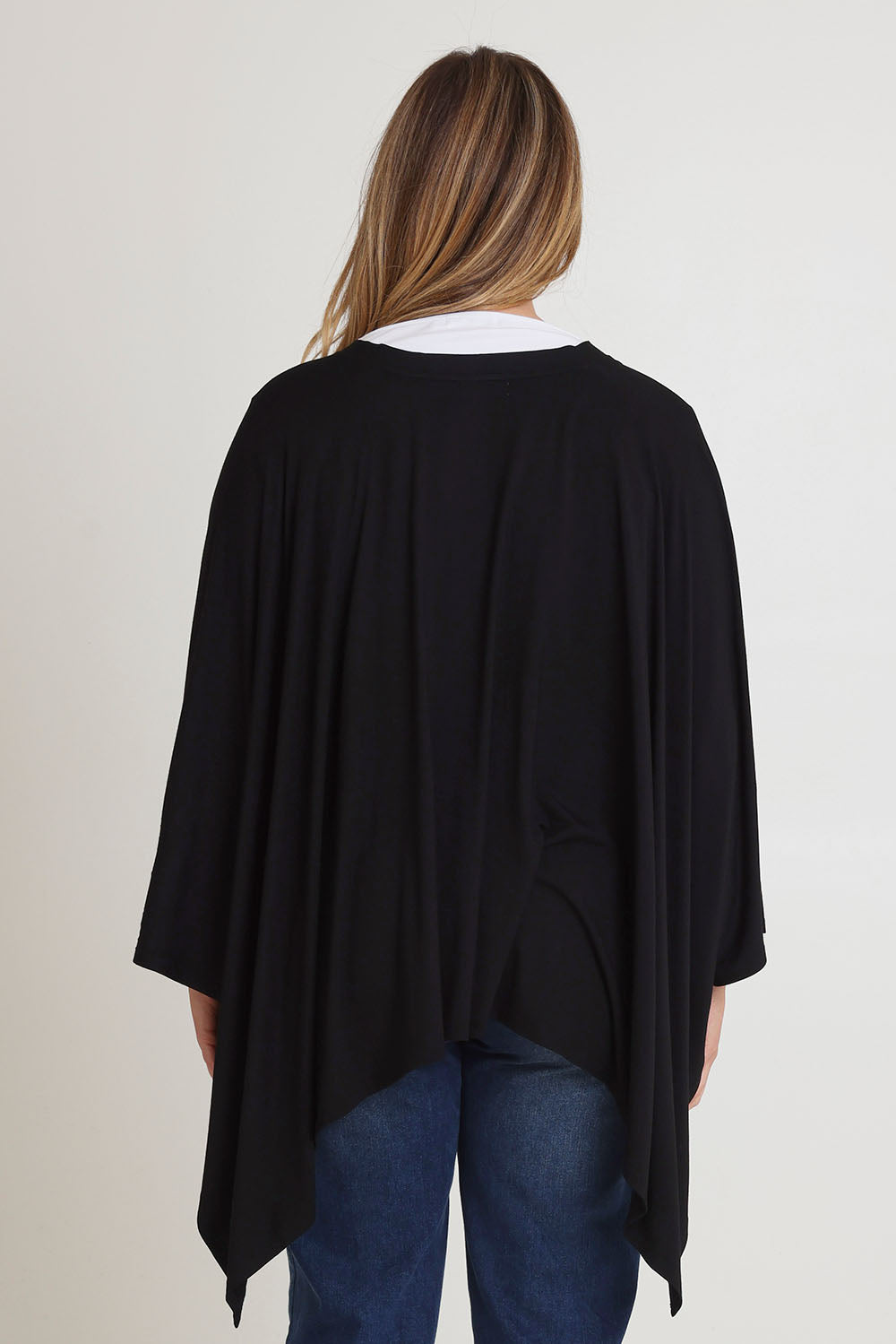 Preloved The Pack & Go Luxe Bamboo Shrug - Black