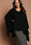 The Pack & Go Luxe Bamboo Shrug - Black