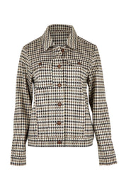 The Heritage Check Jacket – Tanblack