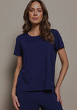 The Pack & Go Luxe Bamboo Tee - Frenchnavy