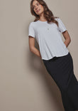 The Pack & Go Luxe Bamboo Tee - White