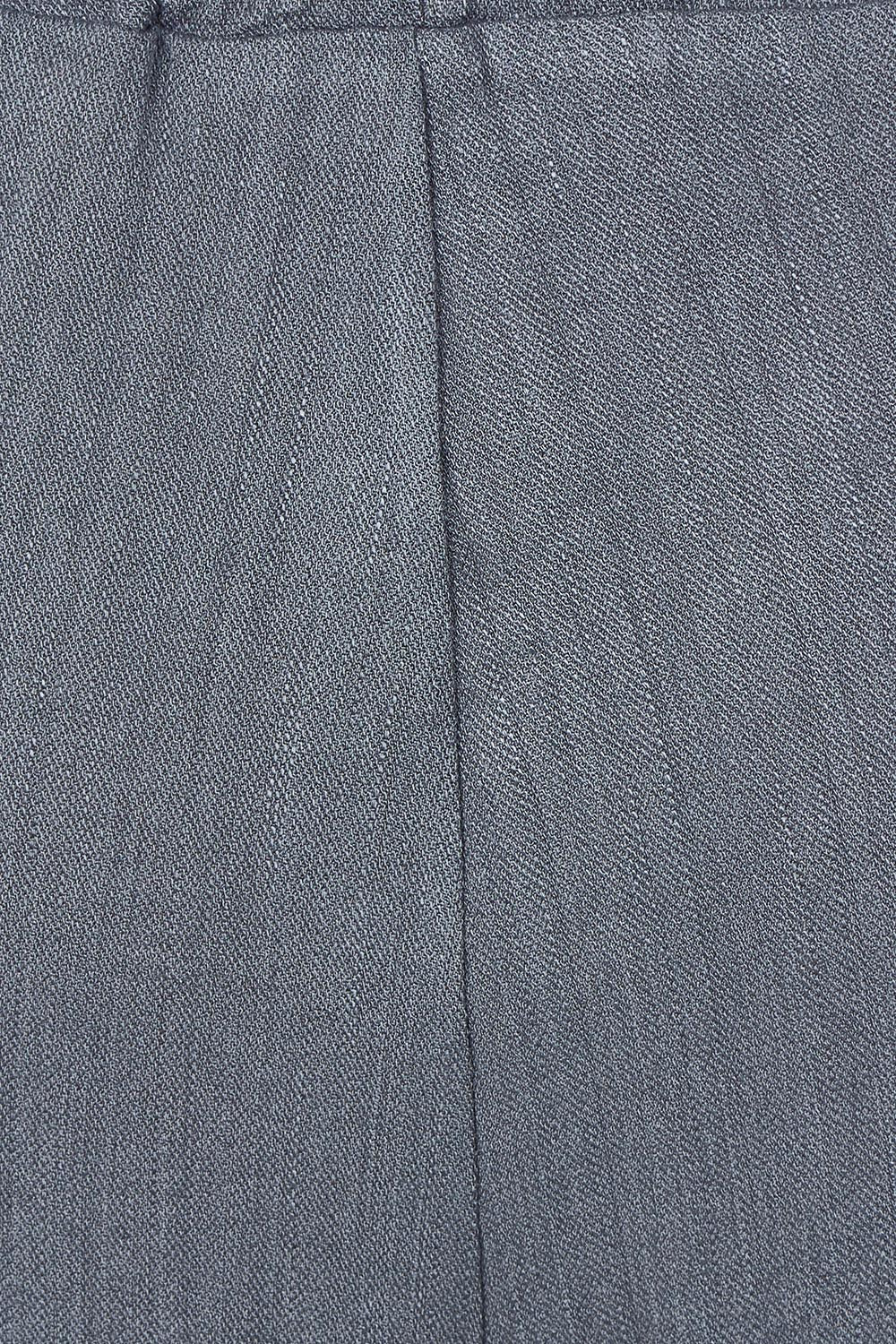 Product shot of The Must Have Linen Look Pull on Pant in colour Denim (Blue), detail