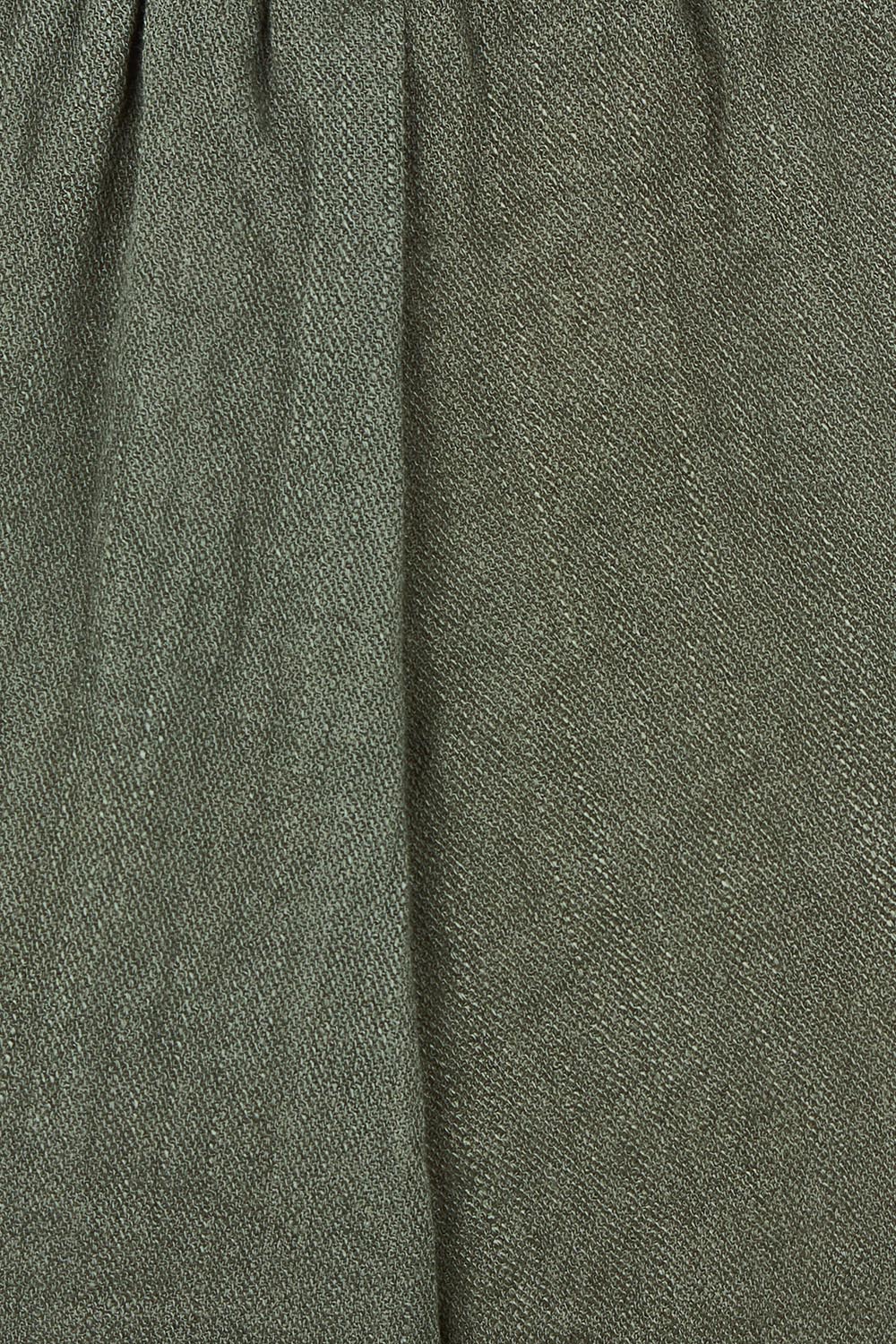 Product shot of The Must Have Linen Look Pull On Shorts in colour Armygreen (Green), detail