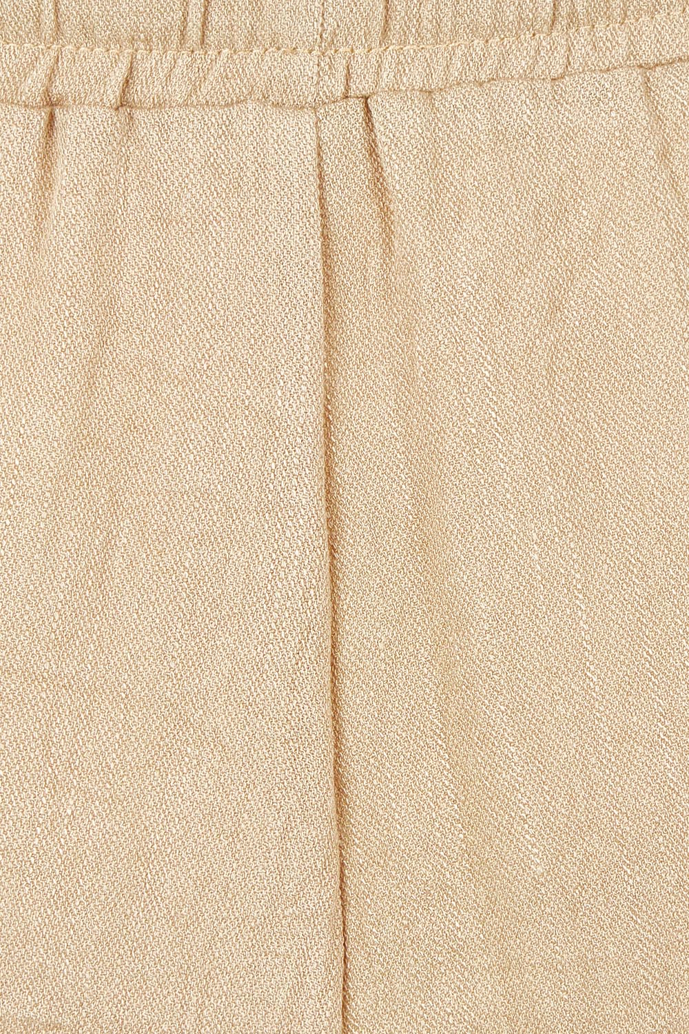 Product shot of The Must Have Linen Look Pull On Shorts in colour Naturals, detail