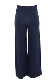 The Travel Anti Pilling Wide Leg Pant – Navy