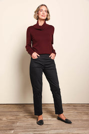 The Teachers Cotton Pant With Pockets - Honorblack