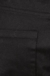 Product shot of The Teachers Pant With Pockets in colour Honorblack (Black), detail