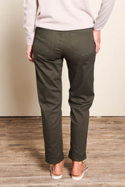 The Teachers Cotton Pant With Pockets - Pinegrove