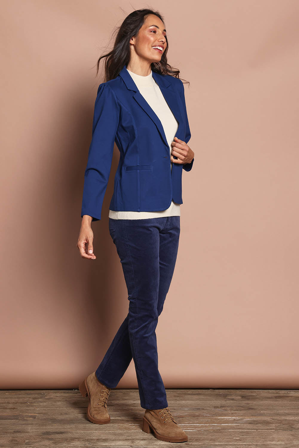 The Ponte Blazer – Aztecblue
